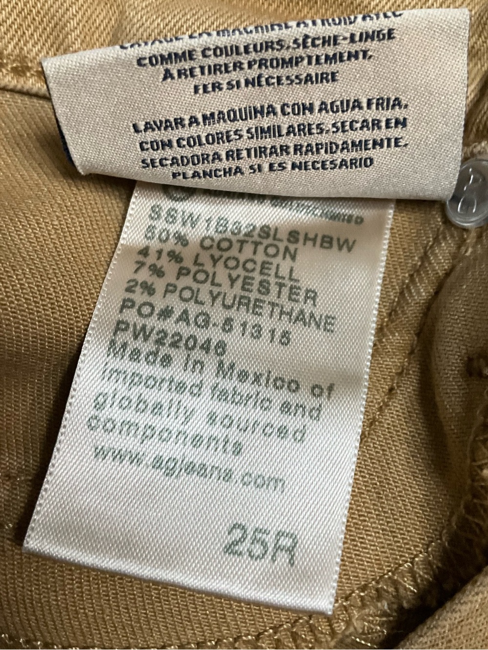 Ag Adriano Goldschmied Farrah Seamless Ankle Jeans Size 25 NWT - Picture 10 of 12